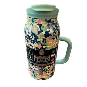 TAL Stainless Steel Basin Tumbler 40 fl oz Mint Green Double Wall Insulated